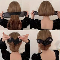 moño bajo fácil,accesorios pelo mujer,Horquillas Mágicas para Moños Bajos - Accesorios de Pelo para Mujer, Pinzas Giratorias Fáciles de Usar - details 0