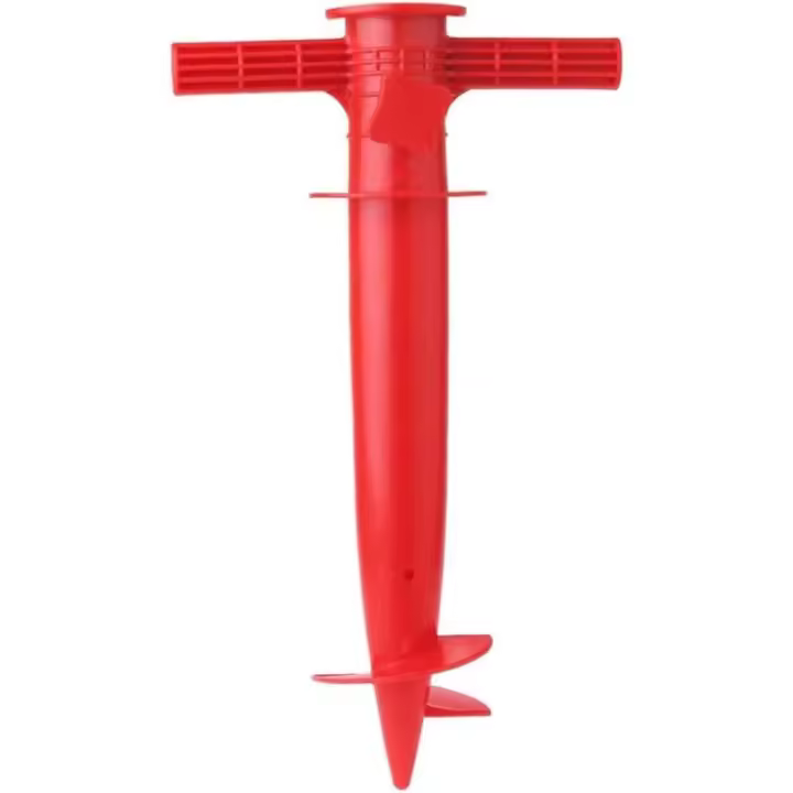 Soporte de ancla de arena para sombrilla de playa, talla única para todas las sombrillas de playa, soporte de base universal - 1