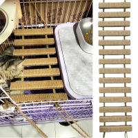 Ladder De Sisal Para Gatos Madera Y Cuerda De Aro Accesorio De Muebles Para Mascotas Subida Para Gatos Juguete De Aro Para Gatos - details 1