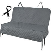 Funda Para Asiento De Coche Para Perros Impermeable Protector De Asiento De Coche Con Respaldo Para Viajes Con Funda Para Asiento Central Para Todos Los Razas De Perros Y Gatos - details 3