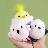 Juguete De Peluche Con Clavelito Sonido Y Movimiento Llavero Colgante Para Mochila Decoración Regalo De Navidad Bird Parrot - details 2