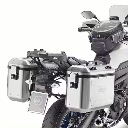 Givi Maletas Laterales Dolomiti Monokey Aluminio 36l Jgo Plata - 1