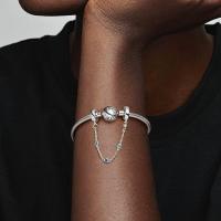 Pandora Moments Cadena de seuridad y clips en Plata DE LA - details 2