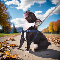 Harnés De Nylon Malla Para Perros Pequeños Y Medianos Reflectante Personalizable Ajustable Y Duradero Para Pitbull Bulldog - details 8