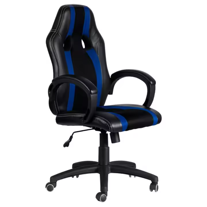 Silla Race - Azul y Negro - 1