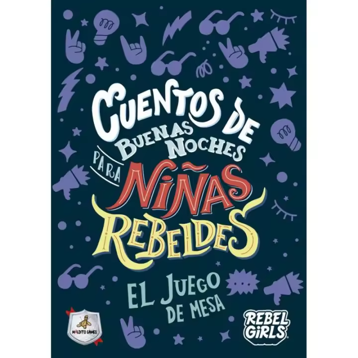 Cuentos de buenas noches para niñas rebeldes - Juego de Mesa en Español - 1