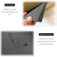 Manta De Aluminio Para Aislamiento Acústico Y Calor 5MM 200CMx50CM Para Coche Tratamiento De Ruido Antiniebla Material Esponja Celular Cerrada - details 3