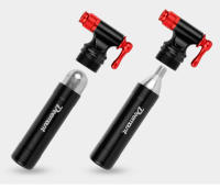 Inflador De CO2 Para Bicicleta Con Valvula Presta Scrader Ruta MTB Pum-automatico De Aluminio 16/12/8G Cartridge Compatible Con Vehículos - details 7