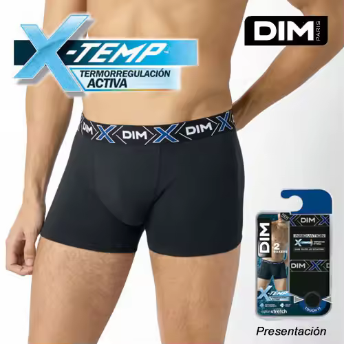 ABANDERADO - AD0041B Pack de 2 Boxer HOMBRE ALGODÓN LYCRA PACK 2 UNIDADES - 1