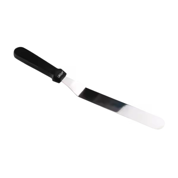 STALER-Espátula estrecha 3 x 19 cm inox,espátula y rascador para cocina y tarta - 1