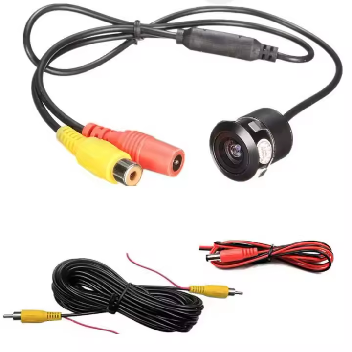 Cámara Trasera Para Coche Con Visión Nocturna Infrarroja Auto Adaptativa Pantalla Retrovisora HD Sensor De Imagen Impermeable Para Parkings Y Reversión - 1