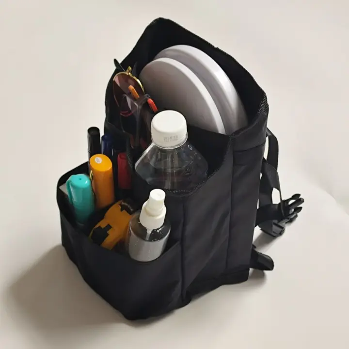 Bolsa de almacenamiento para andador de rehabilitación, andador para personas mayores, muleta, carrito para fracturas, andador, bolsa auxiliar para personas mayores - 1