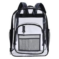 Mochila Transparente Impermeable De PVC Gran Capacidad Para Estudiantes Escuela - details 3