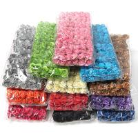 144Pcs Bouquet De Rosas Artificiales Para Decoración De Hogar Y Wedding Flores Falsas De Papel Para Regalos De Navidad Accesorios De Adorno Para Fiesta De Aniversario Y Bodas - details 1