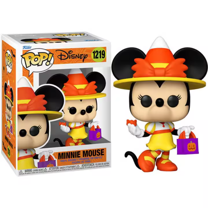 Funko - Figura Pop Disney Truco Trato Minnie - Funko Pop Coleccionable De Edición Limitada - Funko Pop Diseño Detallado Y Realista - Funko Pop Ideal Para Regalo - Funko Pop Gran Variedad De Personajes - 1