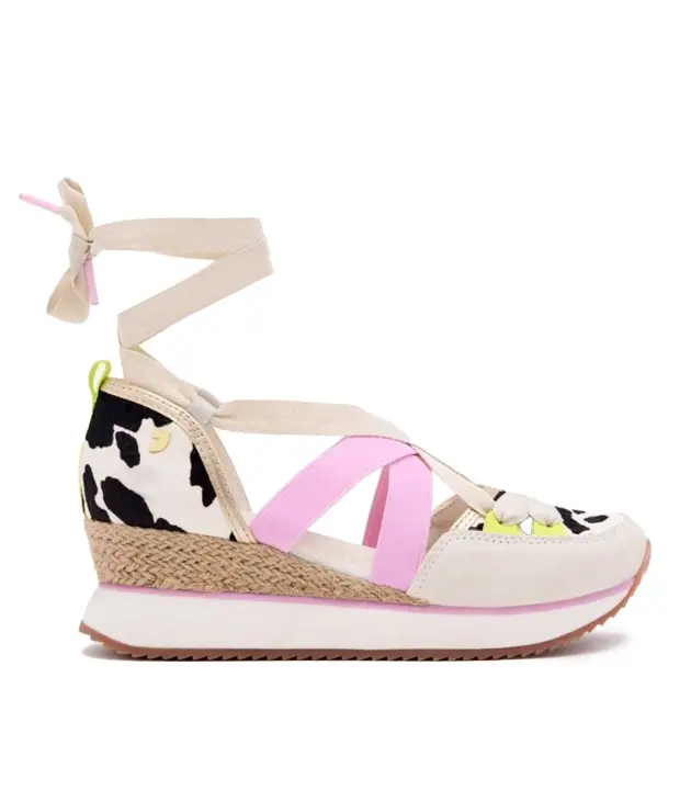 SNEAKER ABIERTA CON CUÑA PARA MUJER GIOSEPPO LUDLOW VACA - 1