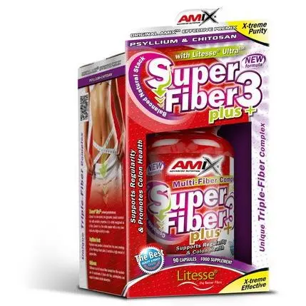 Amix Super Fiber 3 Plus 90 Cápsulas - 1