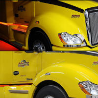 Luces De Marca Lateral LED Amarillas Super Brillantes Para Ruedas Delanteras De Camiones Kenworth T680 T700 T880 Y Peterbilt 567 Luz De Señalización De Parada Y Cambio De Carril - details 11