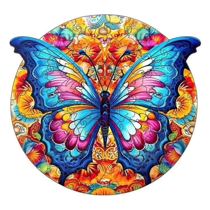 Puzzle De Madera 3D Irregular Con Animales Decoración De Habitación Juguete Educativo Para Niños Estilo Multitudinario - 1