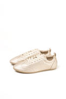 Paloma Wang Zapatillas Doradas de Piel para Mujer, Comodidad y Elegancia en Cada Paso - details 0