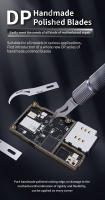 Cuchilla Universal Desoldadora Qianli DP Con Mango 012 Herramienta Para Desmontaje De PCB Matriz IC BGA CPU NAND Tool De Reparación Electrónica - details 0
