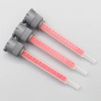 50pcs Tubo De Mezcla Estática MB6-16 Para Cartridges De Dos Componentes 10:1 Ratio Epoxy Para Reparaciones De Coche Herramienta Manual De Plástico - details 1