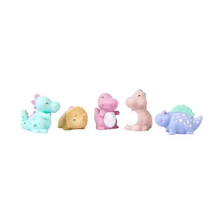 Juguetes baño "Happy Dinos" 5 unidades Saro Baby - 1