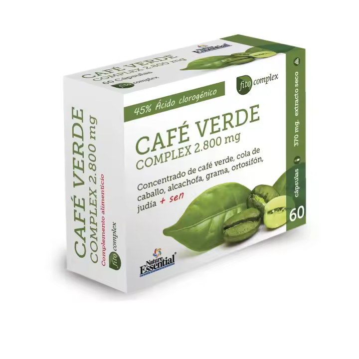 Cafe Verde 2800 Complex Ext Seco 45% 60 Caps Blist - 1