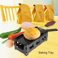 Mini bandeja antiadherente para hornear Raclette, portátil para hacer queso para el hogar - details 0