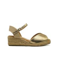Calzados soraia, Sandalia de antelina y plataforma de yute, espardeñas de cuña, para mujer. - details 43