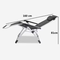 Silla tumbona hamaca plegable Reclinable de gravedad cero y resistente para Playa Patio Jardín Camping al Aire Libre, Carga Max.150 kg - Kmt Style - details 4