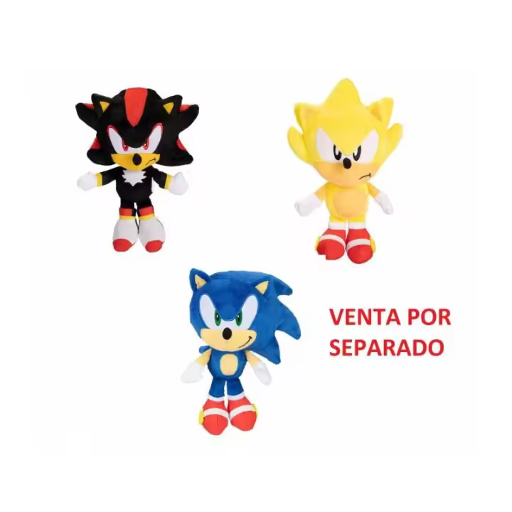 PELUCHES SONIC 15CM SURTIDOS 1 UNIDAD DE JAKKS - 1