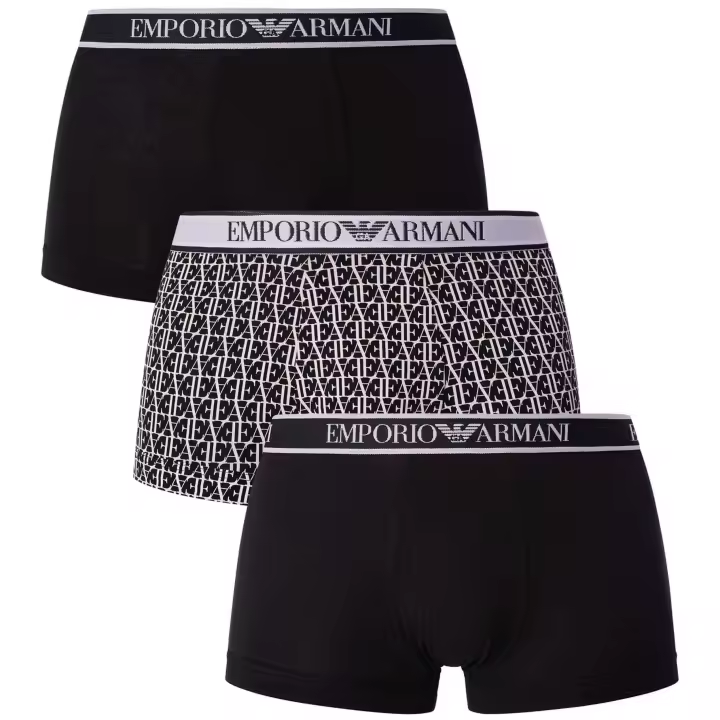 Pack De Boxers Emporio Armani 3Pack Trunk - 1