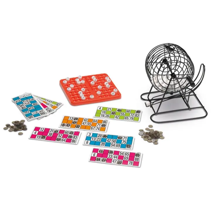 Bingo Clasico con bombo y cartones 21x21x21 cm (Cayro 300) - 1