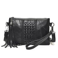 Bolso De Mano De Lujo Para Mujer Con Borlas Y Decoración De Cadena Bolso Bandolera De Cuero PU Con Cierre De Cremallera Para Fiestas Y Uso Diario - details 1
