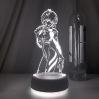 Lámpara Nocturna 3D Cambio De Color 7/16 Sensor Para Mesa Decoración De Hogar Regalo De Cumpleaños Para Niños Icono Logo - details 5