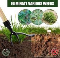 Herramienta de extracción de malezas de pie, Aleación de Aluminio Stand Up Weed Puller Weeding Head Tool - details 2