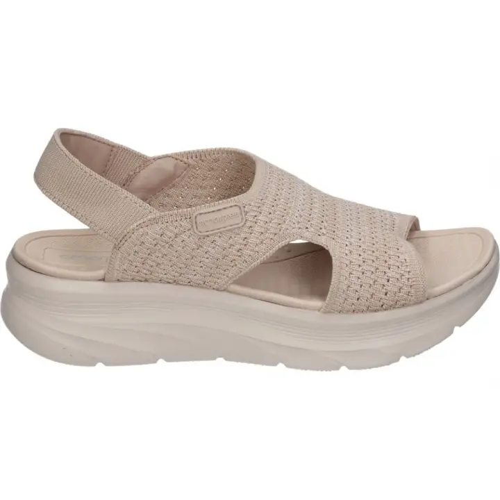 AMARPIES | Sandalias con Plataforma Amarpies para Mujer – Sandalias con en Color Beige – Sandalias sin Cierre – Slip On – Plataforma Media y Cómoda – Estilo Casual – Versátiles y Combinables – Modelo ABZ28650 - 1