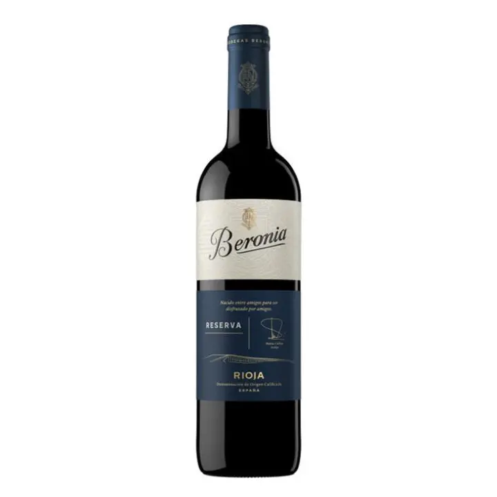 Gonzalez Byass Vino Tinto Beronia Reserva - Denominación de Origen de la Rioja - Crianza Durante 24 Meses en Botella - 1
