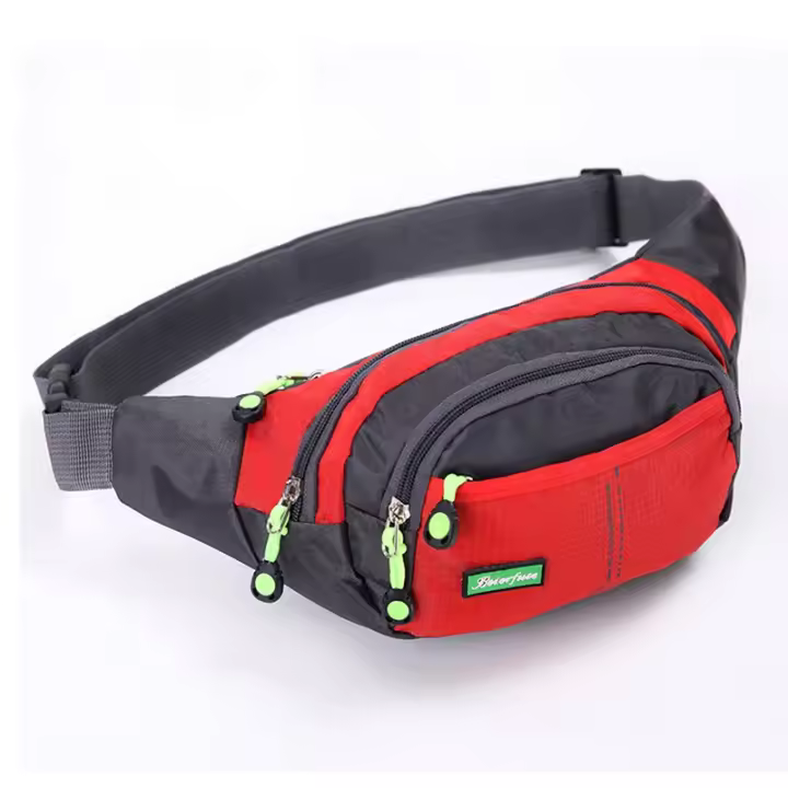 Bolsa De Cintura Impermeable Para Hombres Y Mujeres Bolsa Multifuncional De Deporte Al Aire Libre Correr Ciclismo Gym Bolsa De Teléfono - 1