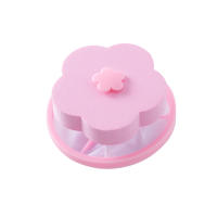 Bola De Lavado Con Forma De Cerezo Y Malla Para Máquina De Lavar Catcher De Pelo De Animales Flotantes Lint De Ropa Bolas De Limpieza Para Eliminar Residuos De Lavado - details 7