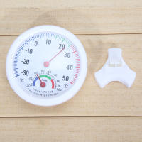 Mini Termómetro-Higrómetro En Forma De Reloj Análogo Para Pared Medidor De Temperatura Y Humedad Rango -30 a 50 Grados Celsius - details 3