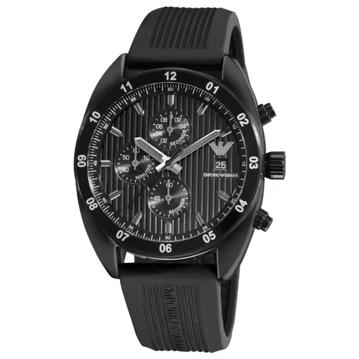 Armani Reloj Hombre AR5928 (43mm) Caucho Acero Inoxidable - 1