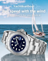 Reloj De Pulsera De Relojista ADDIESIDVE Para Hombre Acero Inoxidable 200m Resistente Al Agua Con Manecillas Luminosas BGW9 Estilo Business Europeo Y Americano - details 0