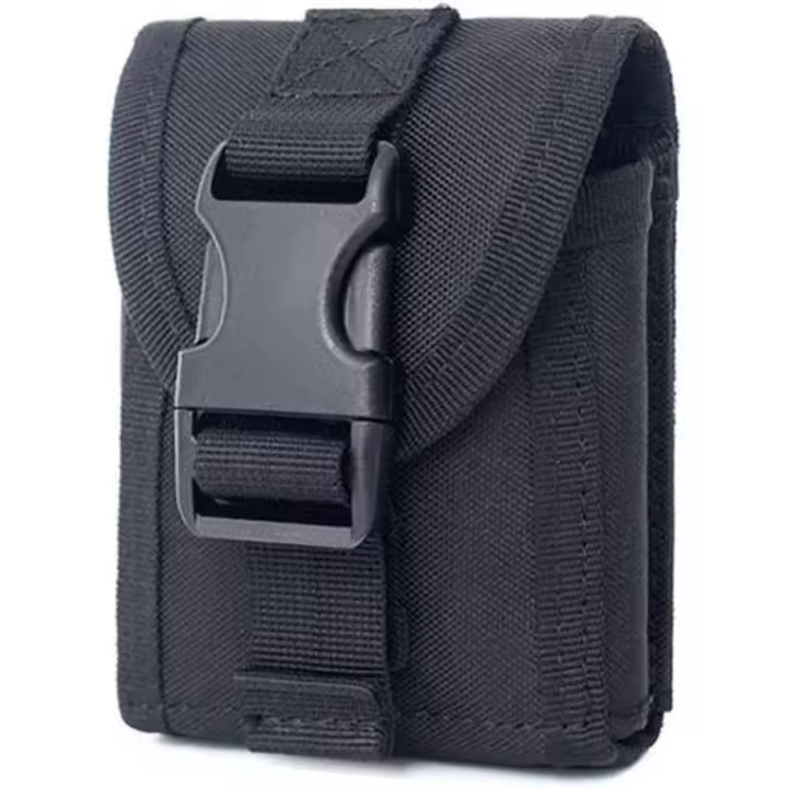 Bolsa táctica Molle, riñonera multimoción para hombre, riñonera, Bolsa para acampar, senderismo, al Aire Libre, Negro - 1