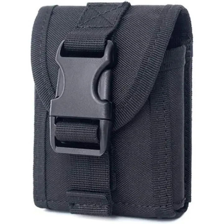 Bolsa táctica Molle, riñonera multimoción para hombre, riñonera, Bolsa para acampar, senderismo, al Aire Libre, Negro - 1