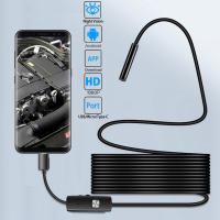 Cámara Endoscopio 5MM Con 3 Enlaces USB/Micro USB/Type-C Solo Aplicación Android Borescope Para Inspección Doméstica - details 5