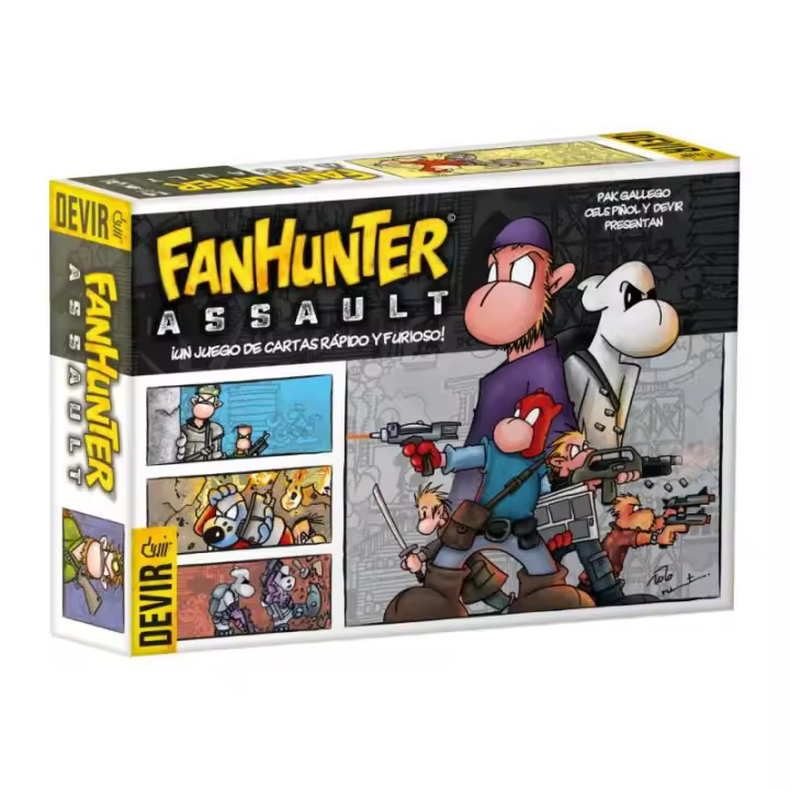 JUEGO DE MESA FANHUNTER ASSAULT Juegos de cartas  de 2 a 6 miembros DEVIR - 1