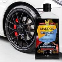 Maddox Detail - Tire Shine Gel 500ml | Hidratador de Plasticos Coche | Abrillantador de Neumaticos | Hidratador de Gomas Coche con Función Protectora y Renovadora | Contra Polución y Rayos Solares - details 1
