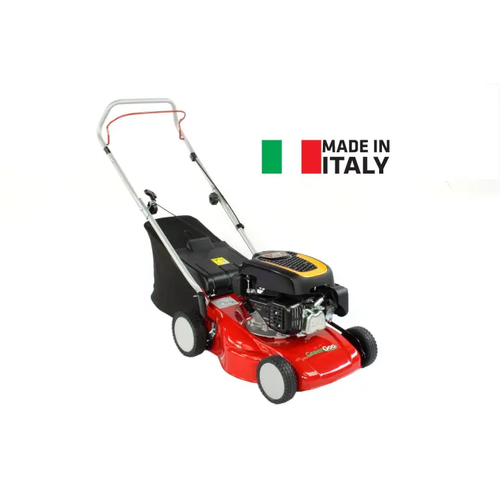 Cortacesped GreenGoo CZ 42 Rato RVM120 de Empuje, Diseño y Construido en Italia, 120.7cc-Más información - 1